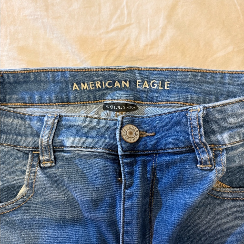 American Eagle Outfitters Blue Skinny Jeans